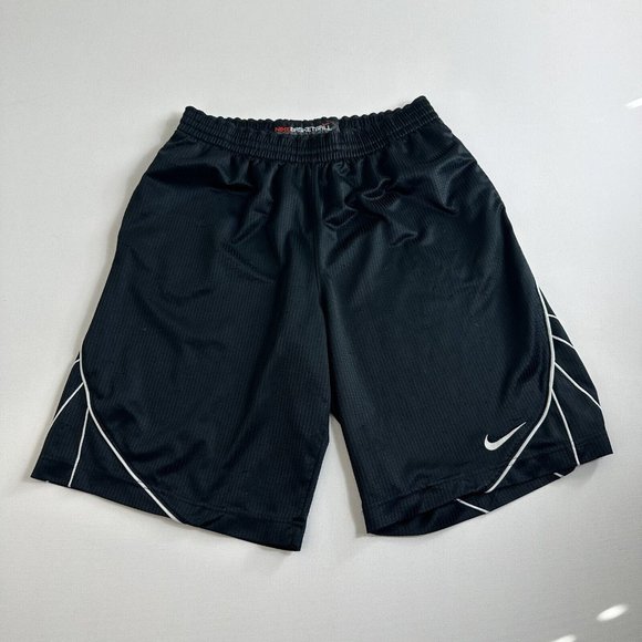 Nike Basketball Shorts Mens Size Large Black Athletic Active Training‎ Gym - Picture 1 of 5